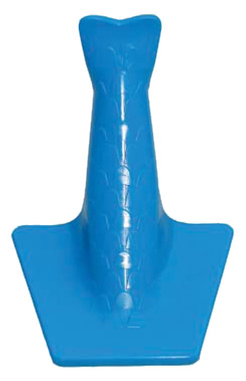 Heavy-Duty Blue Plastic Fish Scaler